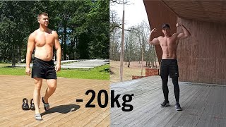 6 month Insane Calisthenics Transformation [upl. by Htebaile]