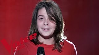 Daniel Balavoine – Vivre ou survivre  Julien  The Voice Kids 2020  Blind Audition [upl. by Haneehs]