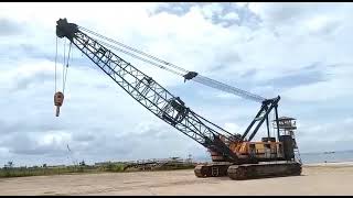 American Hoist 11320 CRAWLER CRANE [upl. by Rebliw]