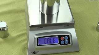 Digital Scale  Myweigh KD7000 digital electronic scale [upl. by Adnilak]