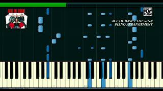 ACE OF BASE  THE SIGN  SYNTHESIA PIANO COVER [upl. by Lebar]