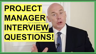 PROJECT MANAGER Interview Questions amp ANSWERS How to PASS a Project Management Job Interview [upl. by Emmalynne]