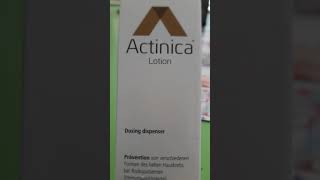 ACTINICA lotion ecran [upl. by Alrrats]