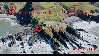 Hartland Quay  Devon  England  drone [upl. by Notyep]