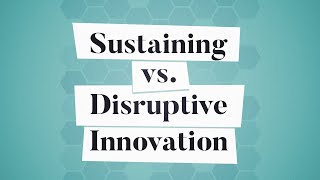 Sustaining vs Disruptive Innovation [upl. by Ylicic984]