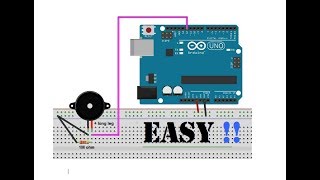 How to connect A buzzer to Arduino [upl. by Jarad19]