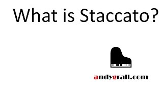 What Is Staccato [upl. by Aleiram]