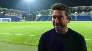 Harry Kewell reacts to Chesterfield FC defeat [upl. by Zenia]