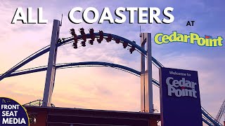 All Coasters at Cedar Point  OnRide POVs  Front Seat Media [upl. by Hillhouse]