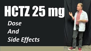 HCTZ 25 mg Dose and side effects [upl. by Gipson]