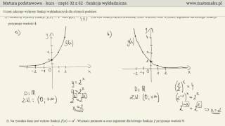 Funkcja wykładnicza  kurs podstawowy [upl. by Dolora]