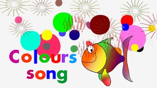 Colours song for children [upl. by Etnomal]