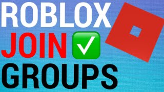 How To Join amp Leave Groups on Roblox [upl. by Haldane]