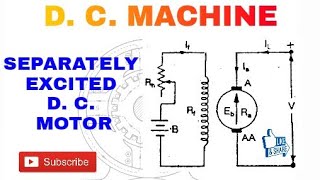 11 SEPARATELY EXCITED D C MOTOR AND THEIR IMPORTANT RELATIONSHIP [upl. by Sidnala488]