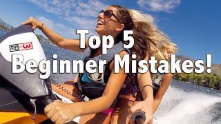 Top 5 Mistakes Beginner Personal Watercraft Jet Ski Riders Make [upl. by Paloma]