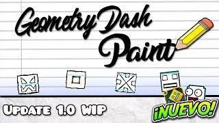 ¡INCREÍBLE NUEVO GEOMETRY DASH PAINT [upl. by Ydrah]