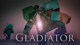 Gladiator  A Minecraft Fight Animation [upl. by Barney]