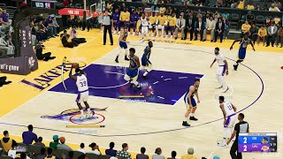 NBA 2K22  Golden State Warriors vs Los Angeles Lakers  Gameplay PS5 UHD 4K60FPS [upl. by Riancho]