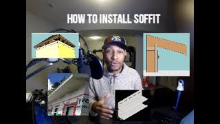 SOFFIT FASCIA FCHANNEL INSTALL EXPLAINED [upl. by Heda]