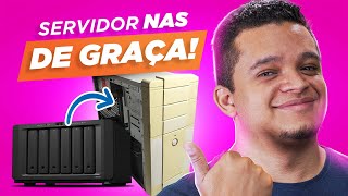 Como MONTAR UM SERVIDOR com QUALQUER PC [upl. by Nyrac]