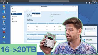 Expand Drive Pool on Synology NAS By Adding Additional Drive  4K TUTORIAL [upl. by Danieu761]