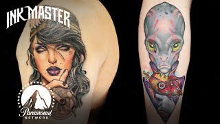 Best Coverup Tattoos  Ink Master [upl. by Yantruoc31]