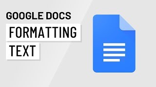 Google Docs Formatting Text [upl. by Stephannie]