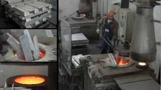 Fonderia Taroni  Fusioni alluminio in conchiglia  Aluminium foundry gravity casting [upl. by Oileve]