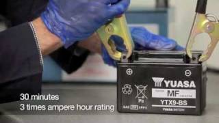 Yuasa Battery Basics  Battery Charging [upl. by Yluj]