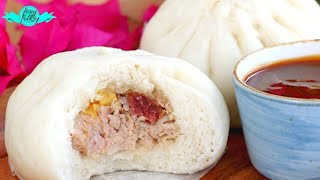 SIOPAO BOLABOLA STEAMED PORK BUNS [upl. by Lavona]