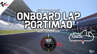 OnBoard Join Jack Miller for a lap of Portimao  2020 PortugueseGP [upl. by Eudo]