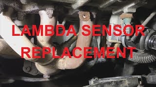 VW Polo 04 9n Lambda sensor replacement [upl. by Medovich]