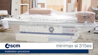 scm minimax si 315es  installation procedure [upl. by Sabanrab]