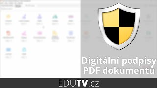 Jak na digitální podpisy PDF dokumentů  EduTV [upl. by Irolav176]