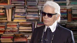 The Big Interview Karl Lagerfeld [upl. by Tyre]