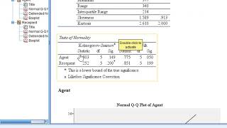 How to test normality in SPSS and report the results [upl. by Miles]