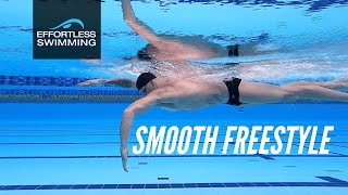 Freestyle Swimming How To Swim A Smooth 110 100m Freestyle [upl. by Nrobyalc723]