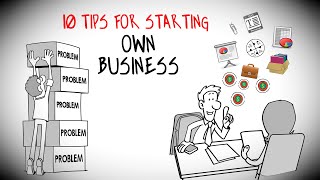 10 Tips for Starting your Own Business  Must Watch [upl. by Etnahc]