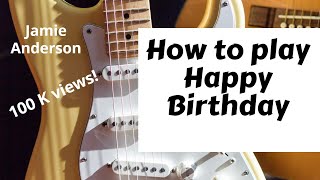 How to play Happy Birthday [upl. by Schach]