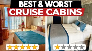 Cruise Ship Cabins How To Get The Best And Avoid the Worst [upl. by Akimak]