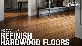 How to Refinish Hardwood Floors [upl. by Fredie]