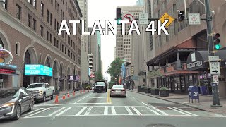 Atlanta 4K  Driving Downtown  Georgia USA [upl. by Nah101]