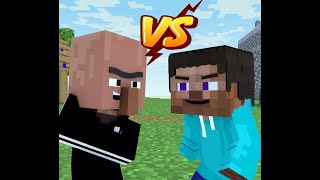 Baby Steve VS Bad Villager Good deeds VS bad deeds 2025 STMine shorts [upl. by Akoyn]