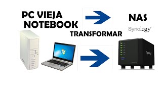 CONVERTIR VIEJA PC a un NAS SYNOLOGY 🤯 [upl. by Decato260]