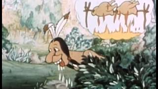 Molly Moo Cow and the Indians 1935 RAINBOW PARADE COLOR CARTOON [upl. by Tisbee]