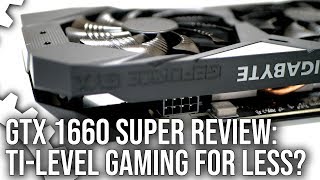 Nvidia GeForce GTX 1660 Super Review More Power More Performance [upl. by Mosier]