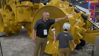 Exploring the WasteExpo 2022 Floor Landfill Compactor [upl. by Ettennaej]