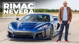 NEW Rimac Nevera First Drive Review amp INSANE Acceleration Test  Carfection 4K [upl. by Nodyarb990]