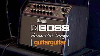 BOSS Singer Live  Acoustic Singer Guitar Amp [upl. by Malvia]