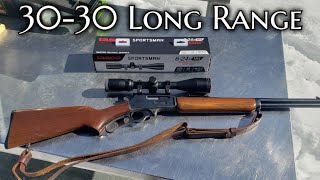 Scoped 3030 Long Range Shooting 300 amp 400 Yards [upl. by Kayne]